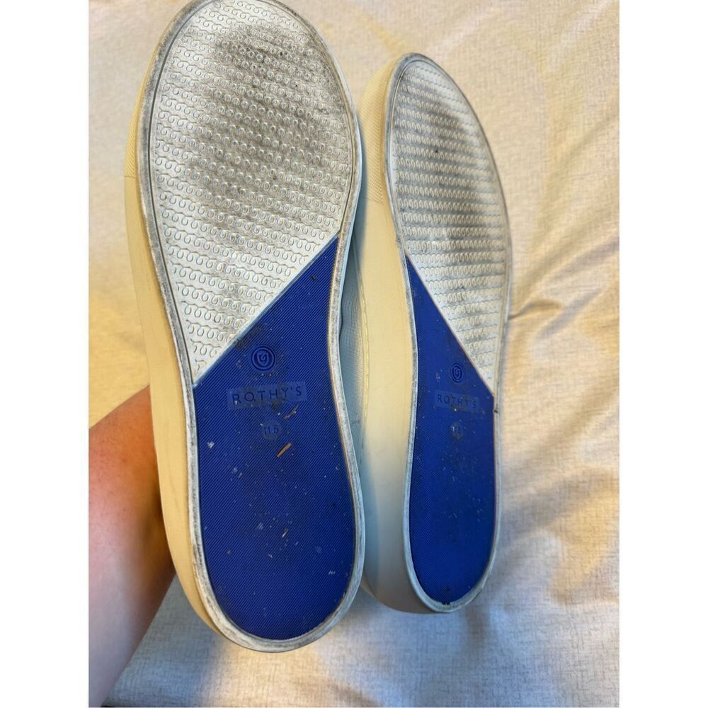 Rothys women’s size 11.5 white slip on sneakers - EUC - Picture 11 of 15